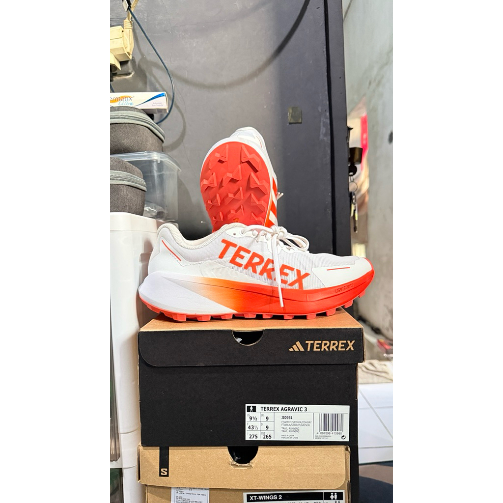 PreLoved Sepatu Trail Running Adidas Terrex Agravic 3 Original