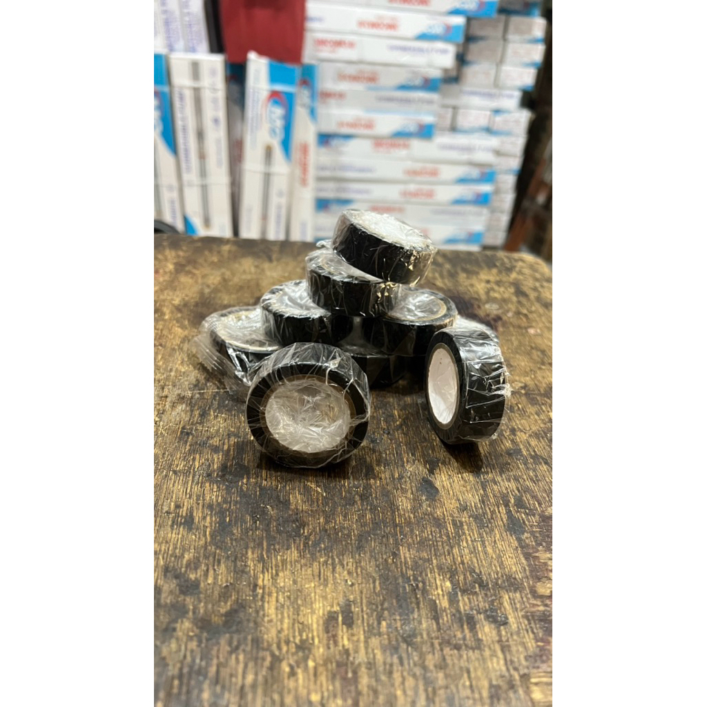 isolasi kabel listrik lentur / solasi hitam kecil pembungkus kabel