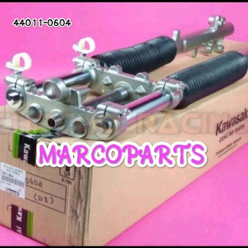 shok shock sok depan teleskop tele set kawasaki klx230 r klx 230 r original