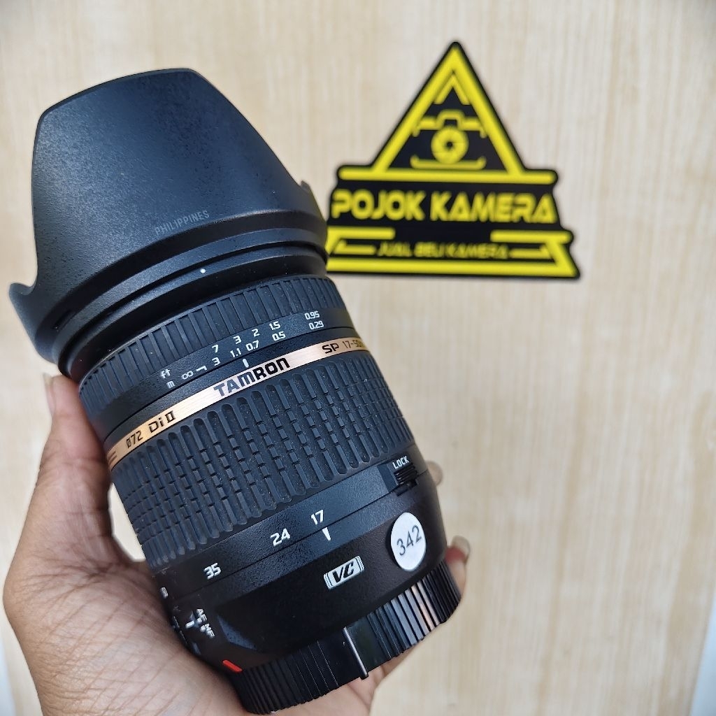 Tamron 17-50mm VC FOR CANON /lensa tamron sp 17-50mm f2.8 for canon
