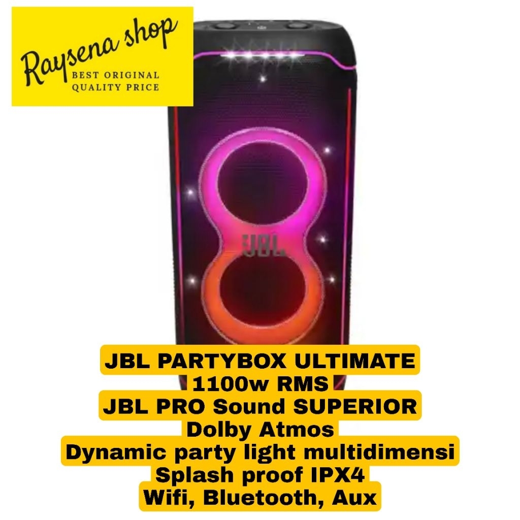 JBL ULTIMATE 100% NEW ORIGINAL GARANSI IMS PARTYBOX ULTIMATE