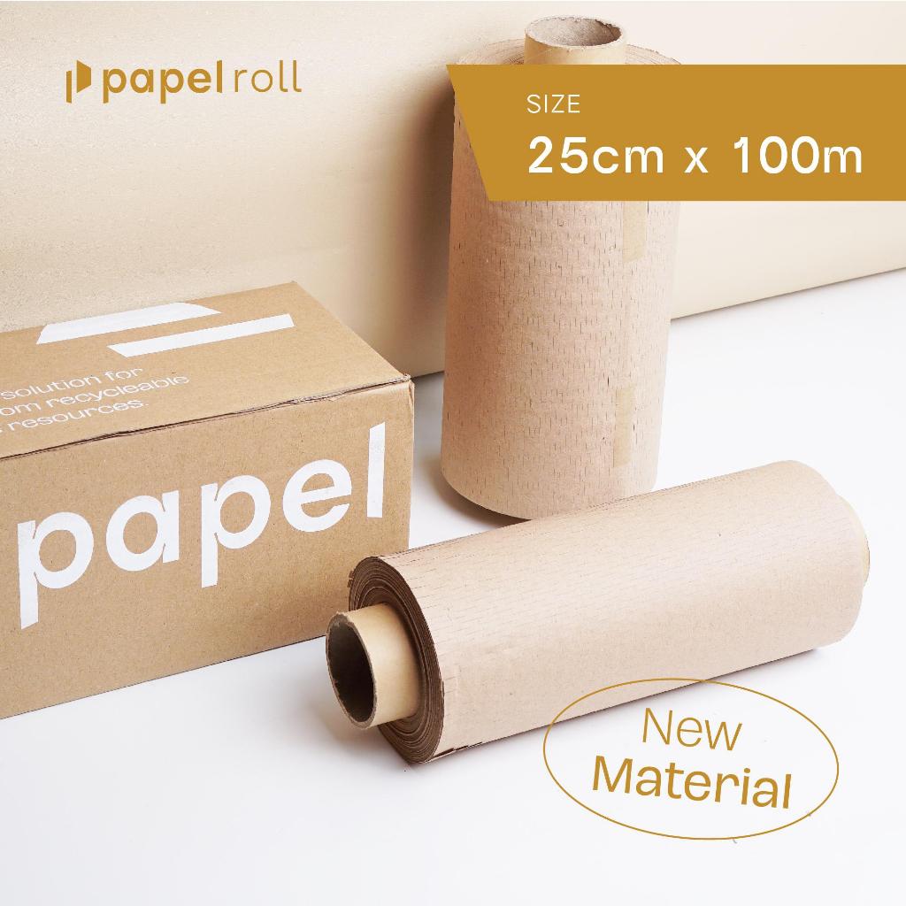 NEW PAPELROLL RECYCLED 25cm x 100m | Honeycomb Paper Wrap |Eco Friendly