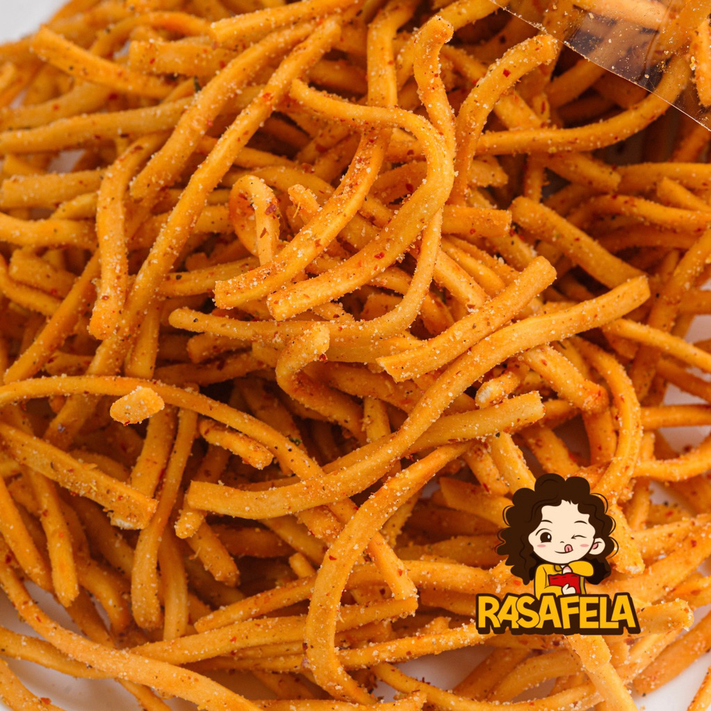 Rasafela SISTIK PEDAS Daun Jeruk Cemilan Keripik Gurih