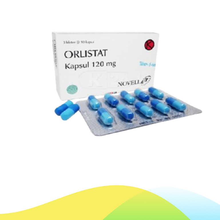 ORLISTAT GENERIK_01 120 MG 1 BLISTER @ 10 KAPSUL