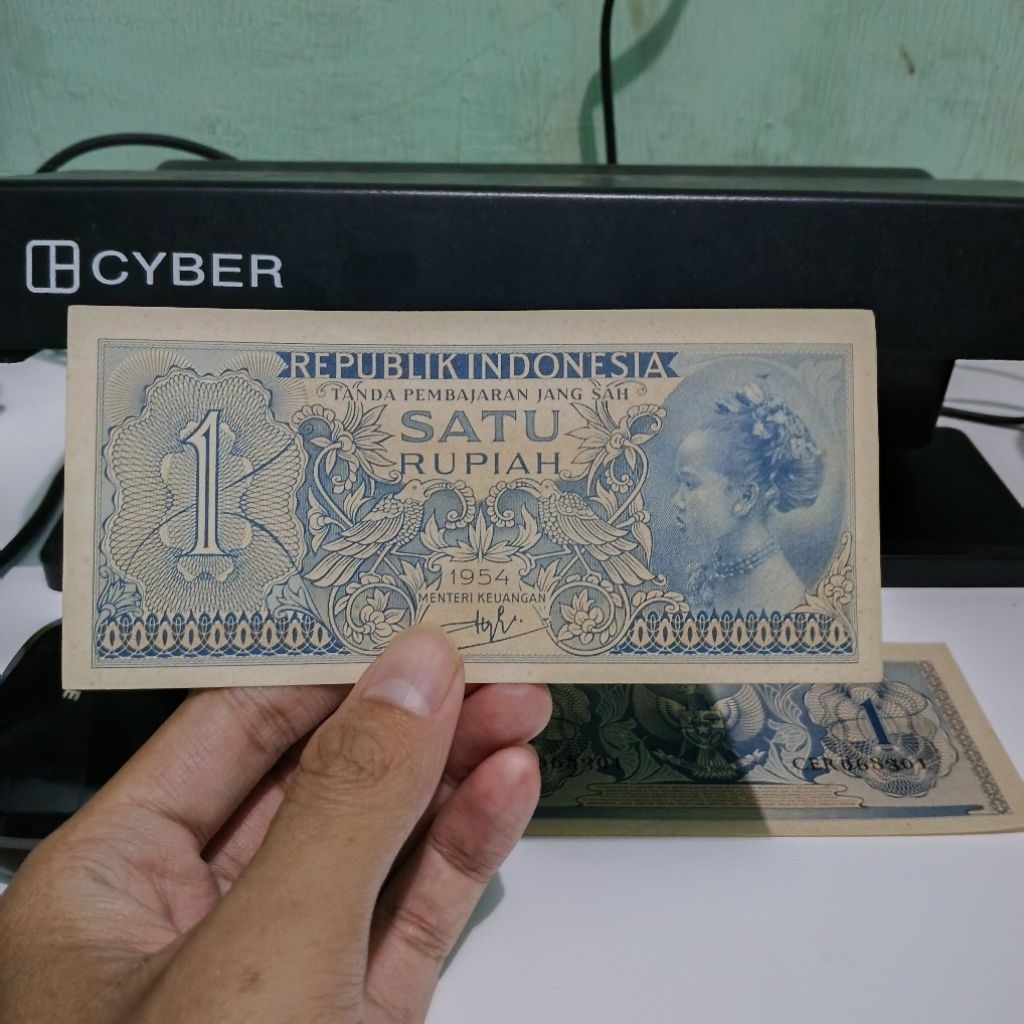 Mahar 1 Rupiah suku bangsa Asli Gress