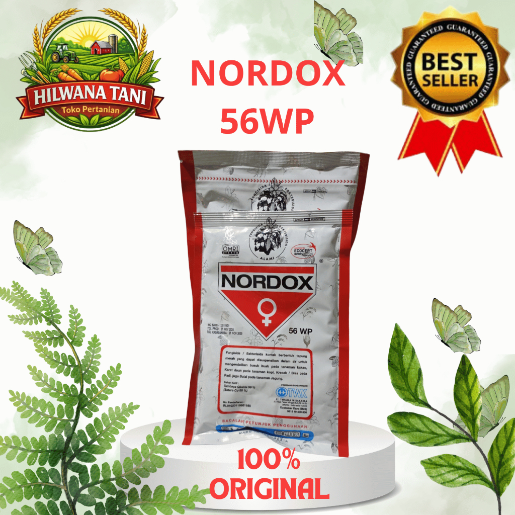 NORDOX FUNGISIDA & BACTERISIDA TEMBAGA OKSIDA 56 WP