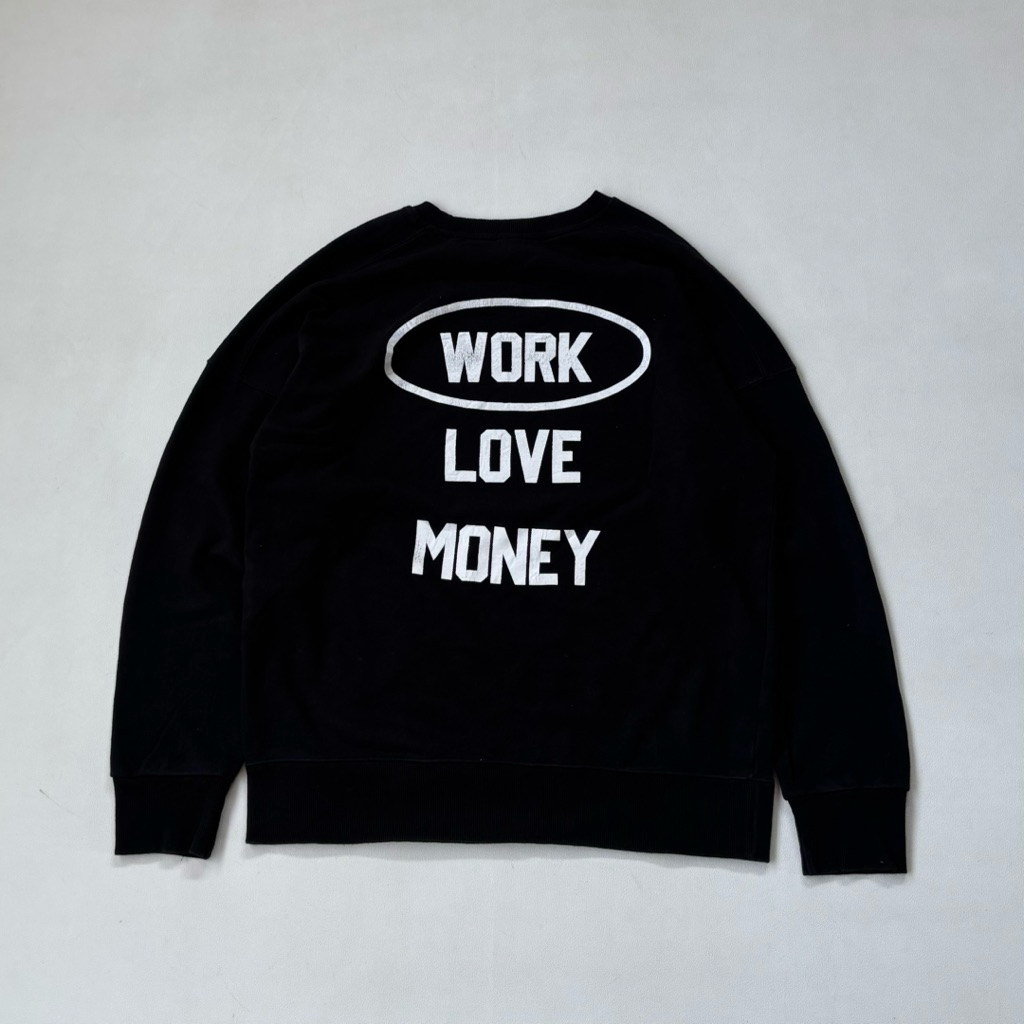 Crewneck Fill it Black Sweatshirt