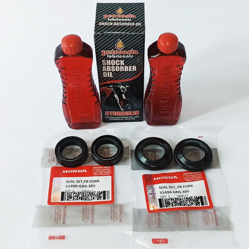 Seal Shock Depan Dan Oli Shock HONDA BEAT DELUXE