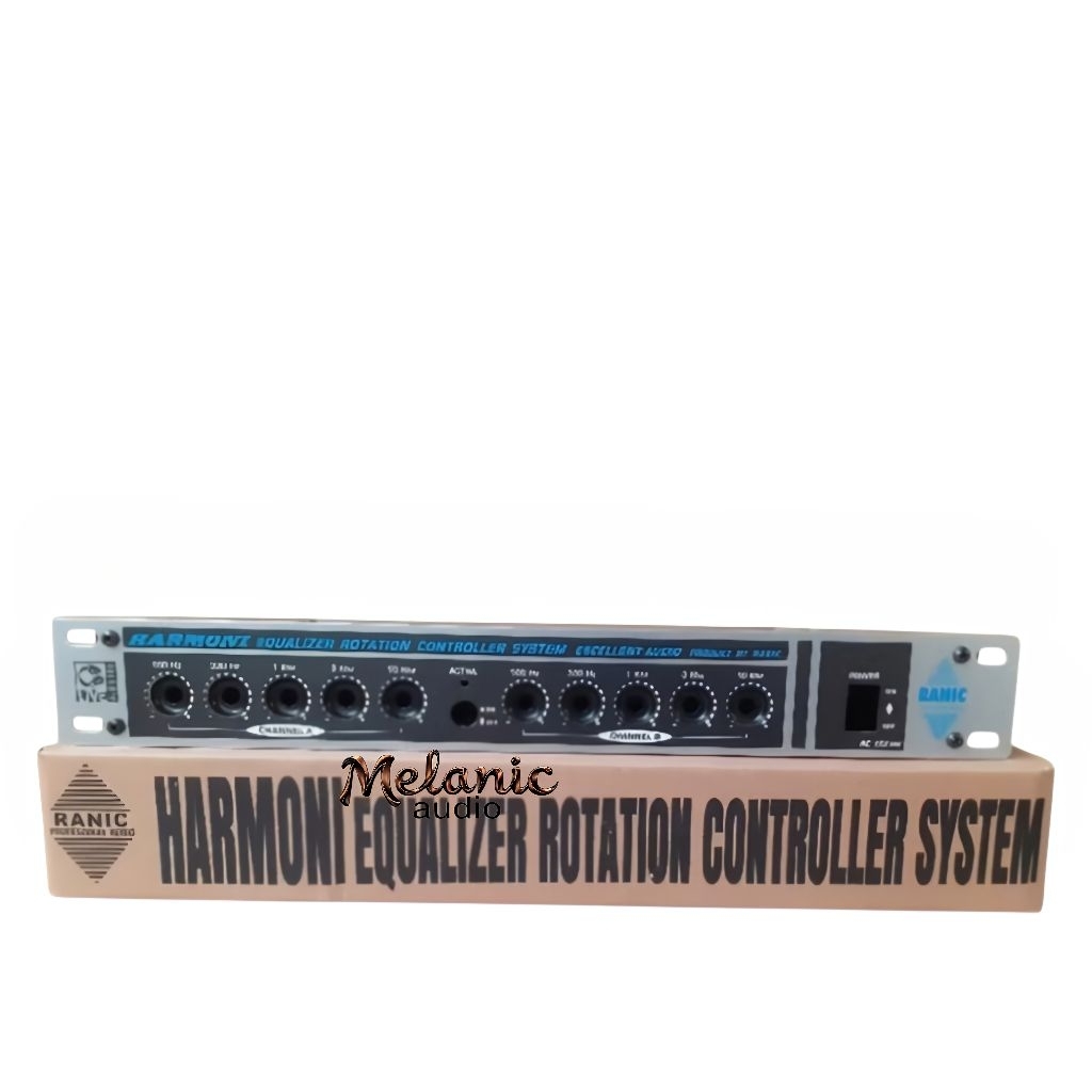 box equalizer stereo 10 channel(Harmoni)