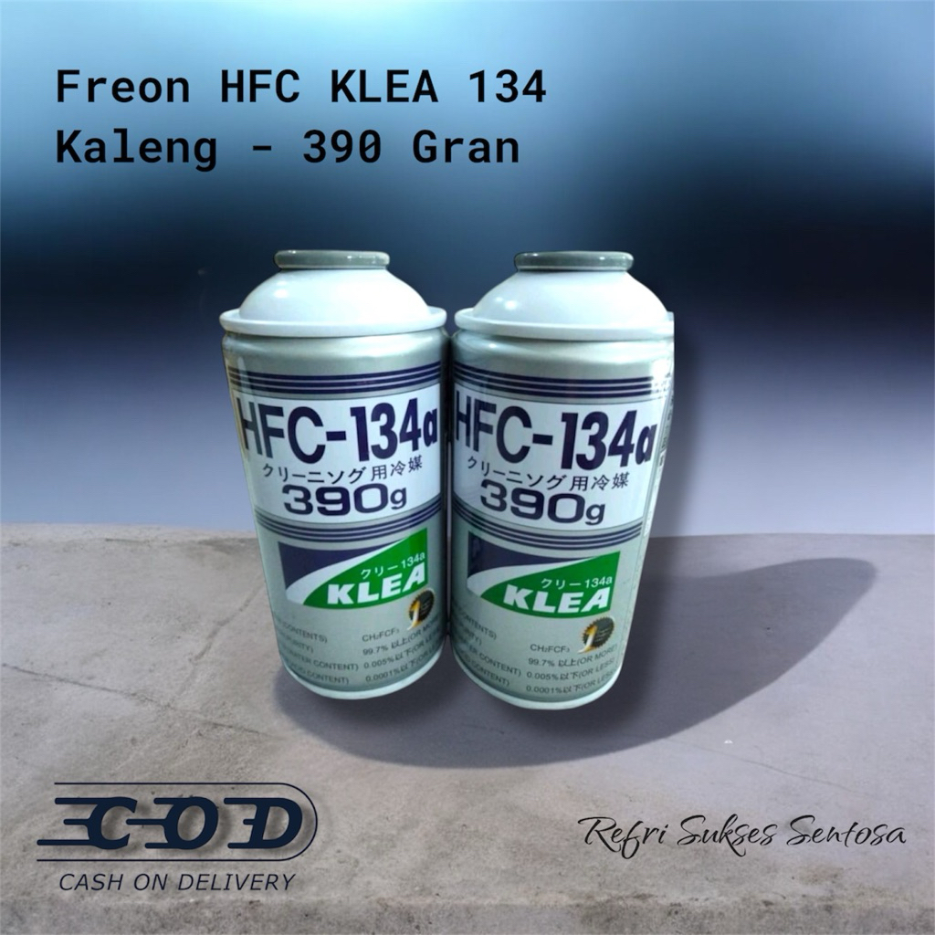 Freon HFC Klea R134 Klea Kaleng //HFC Klea R134 // Murni R134 - 390 Gram