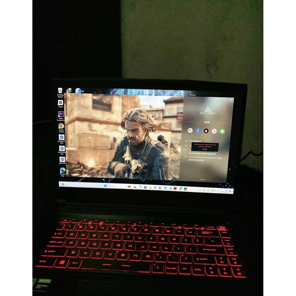 laptop gaming MSI GF 63