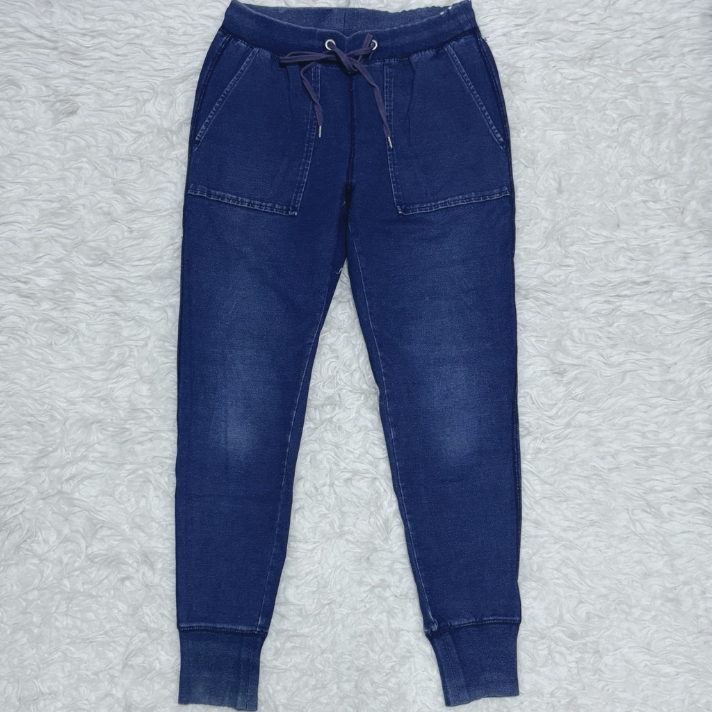 GU Blue denim Jogger