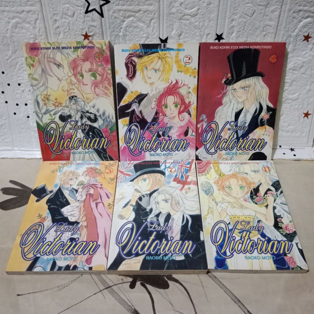 ORIGINAL KOMIK LADY VICTORIAN NAOKO MOTO