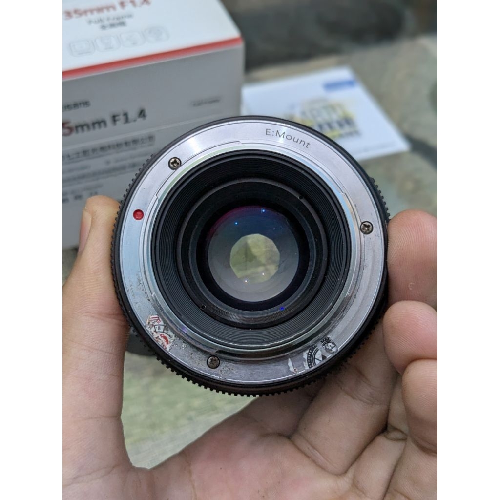 Lensa 7artisan 35mm f1.4 mark ii Full Frame Emount (Sony)
