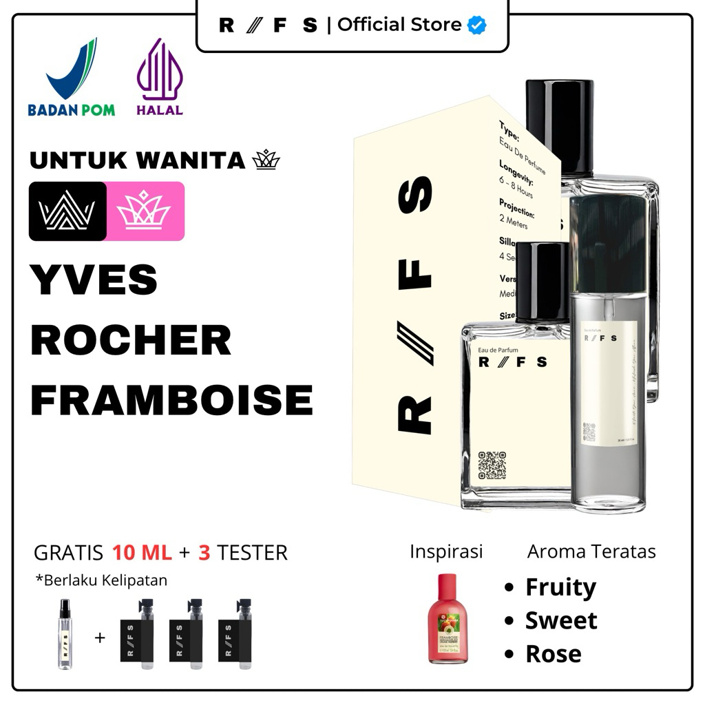 RIFS - Yves Rocher Framboise EDP Extrait de Parfum Dupe
