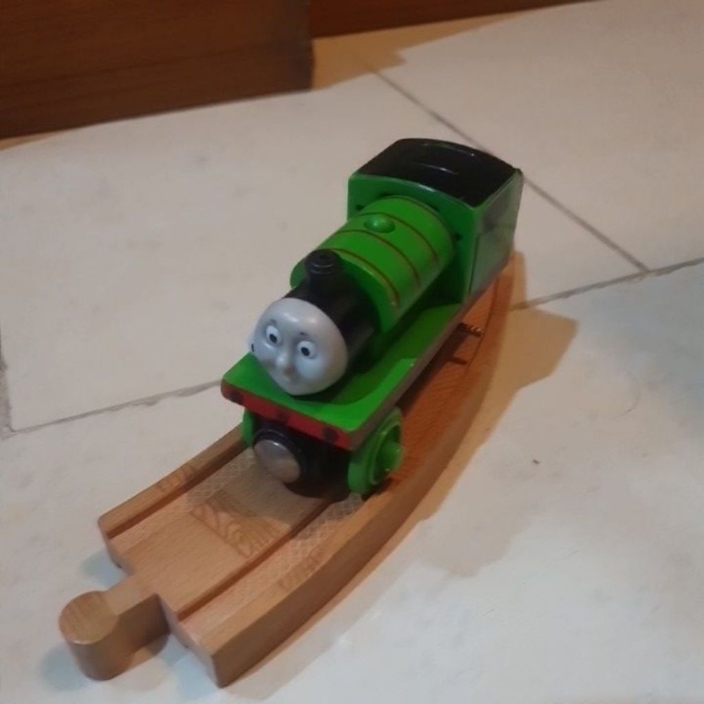 *BROKEN* Wooden Railway Talking Percy Thomas
