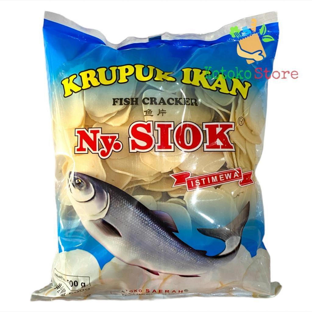 Kerupuk Ikan Fish Crackers Ny Siok Kerupuk Krupuk Ikan Ny Siok 500 Gr Kerupuk Krupuk Ikan Ny SIOK 50