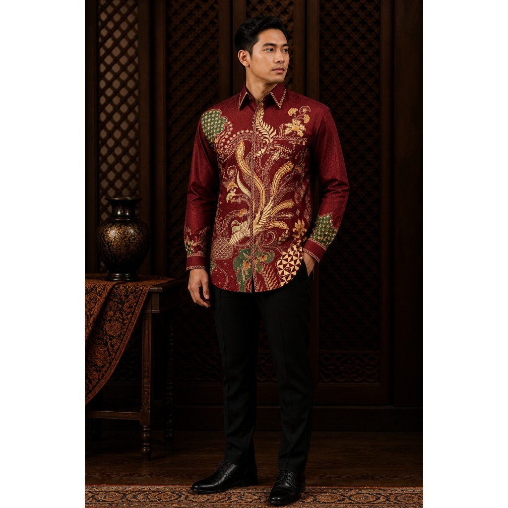ADIRAGA BATIXE BATIK PREMIUM HANDMADE EXPORT QUALITY. SIZE S - 5L BIGSIZE - BATIK PRIA - BATIK MODER