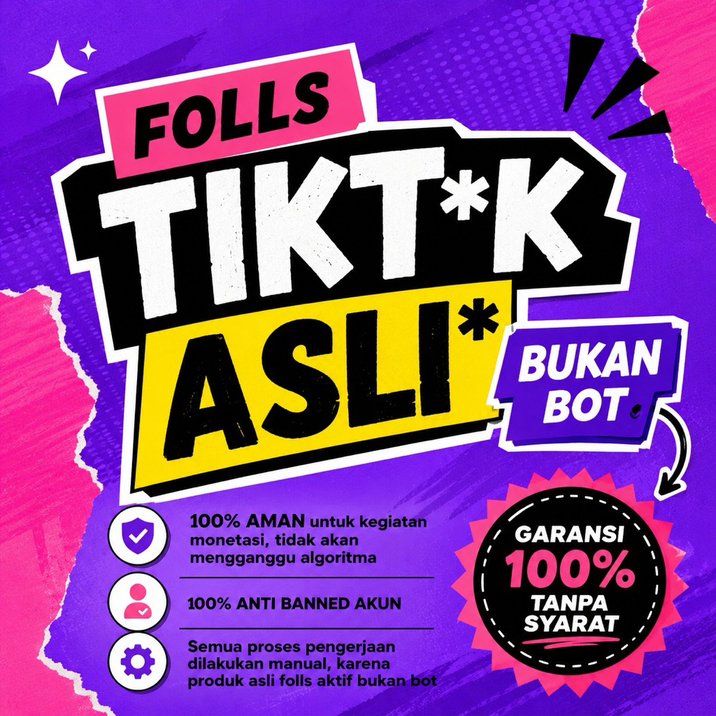 Follower Tiktok INDO TKTOK TKTK TIKTOK Boosting Followers Tiktok Pengikut Real INDO