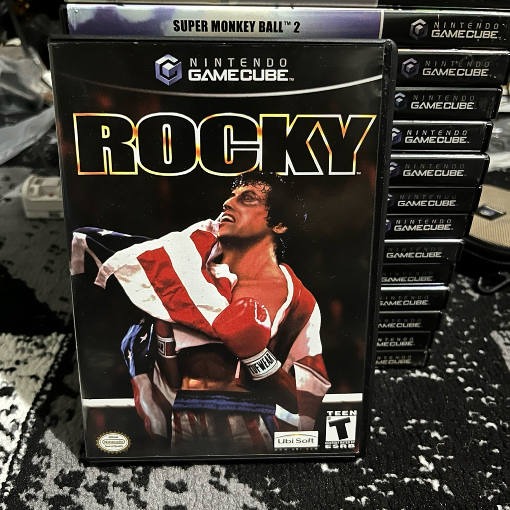 Rocky USA GAMECUBE Original game disc cube cd nintendo