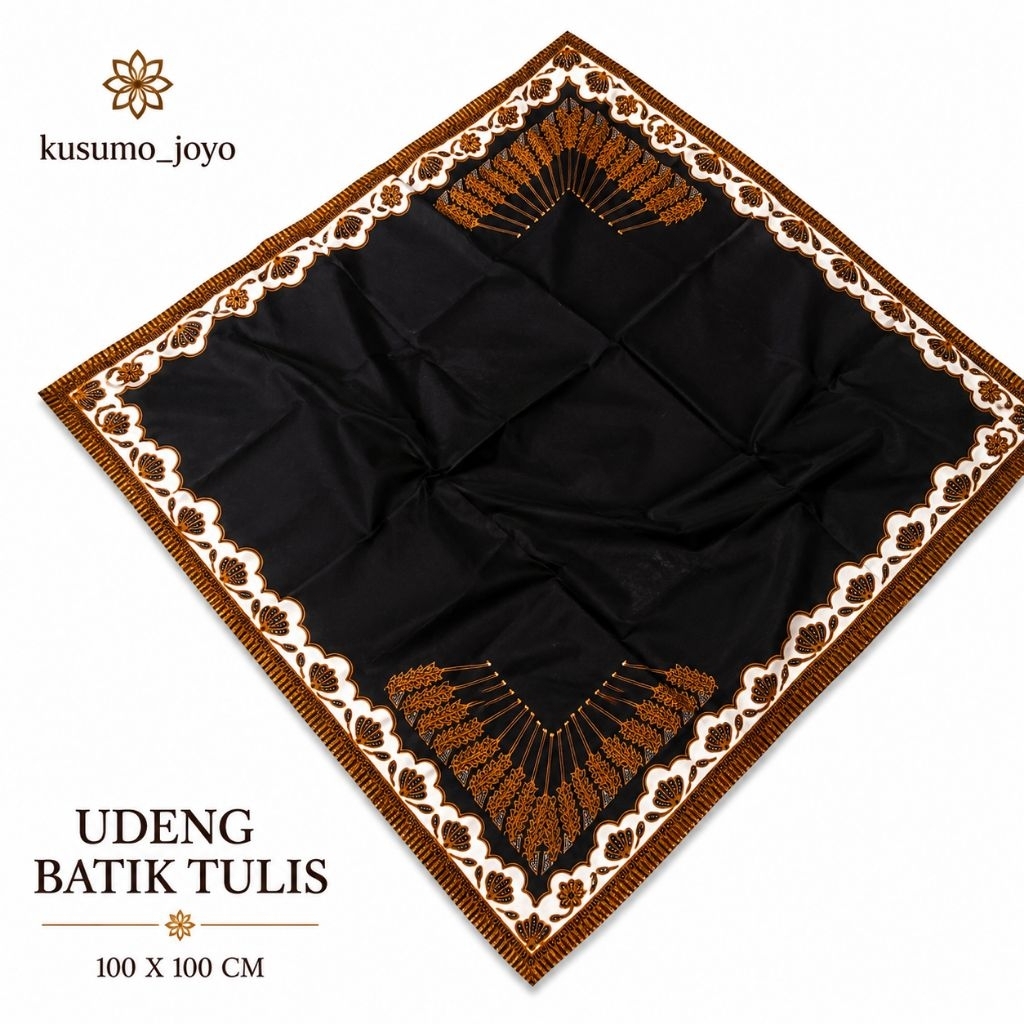 Kaib Udeng Alusab Batik Tulis Premium Segi Empat Lembaran