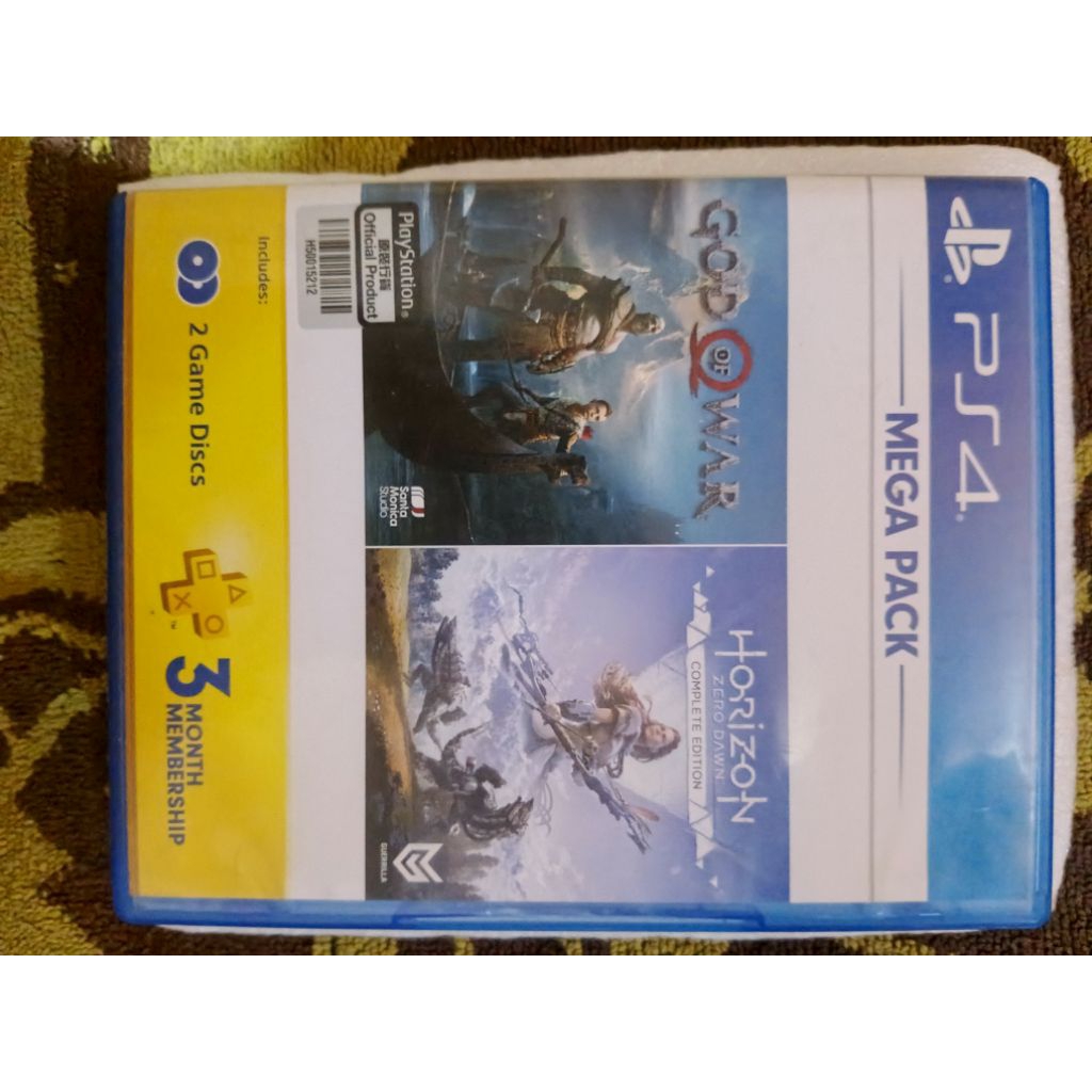 BD MEGA PACK GOW + HORIZON (ps4)