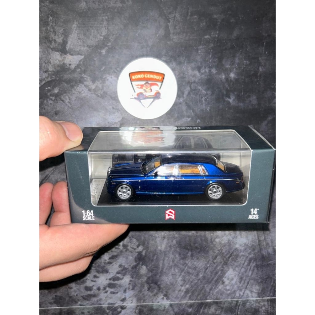 Street Warrior Rolls Royce Phantom VII Blue Car Diecast 1:64 Scale SEALED SEGEL