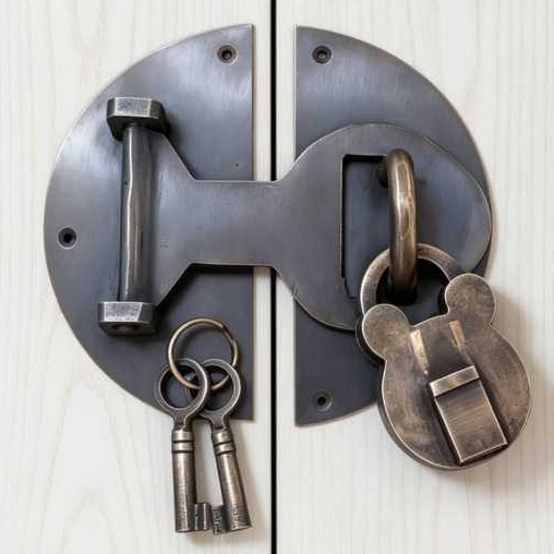 Overpal Kunci Gembok Kuningan Antik Overpal Pengunci Pintu Rumah