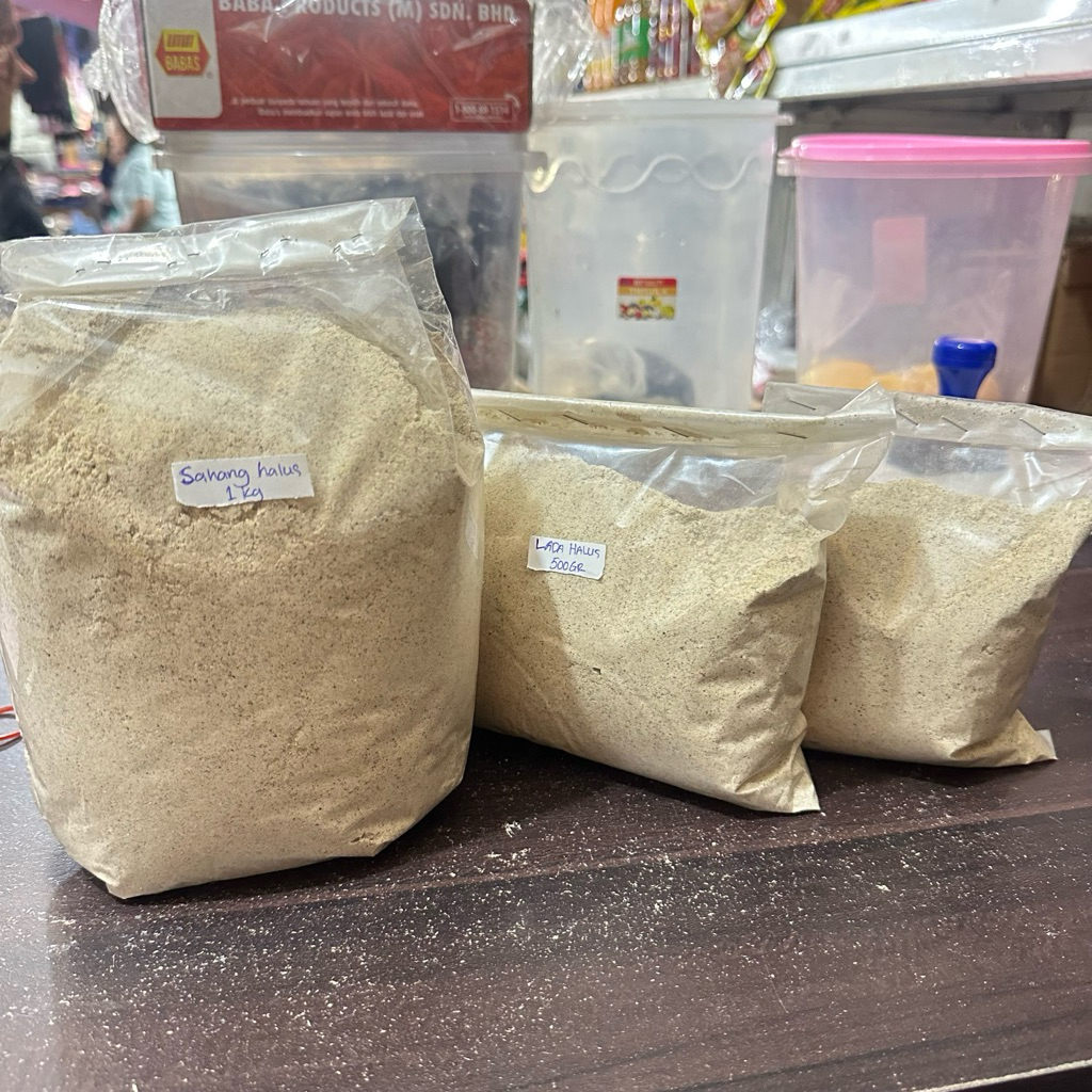 Lada putih bubuk 1kg Lada putih bubuk 1000gr