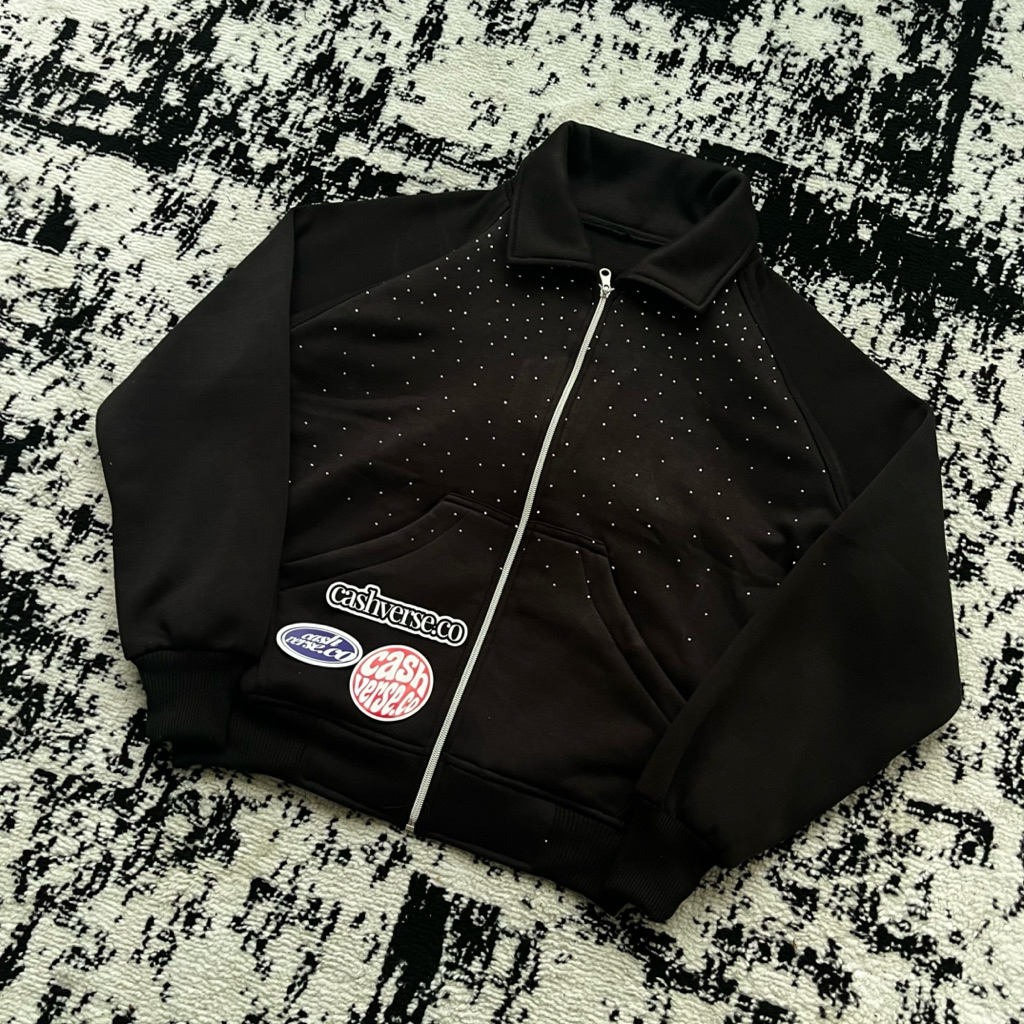 ringstone zipper boxy 330GSM Unisex