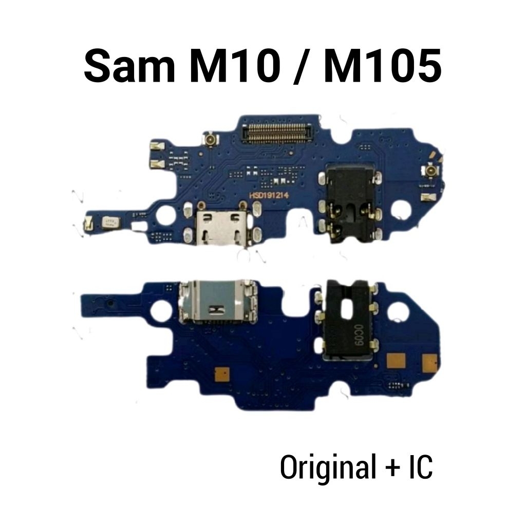 Flexibel Konektor charger Samsung M10 / M105 Plus Ic Ori Papan Cas Konektor Cas Board Charger Samsun