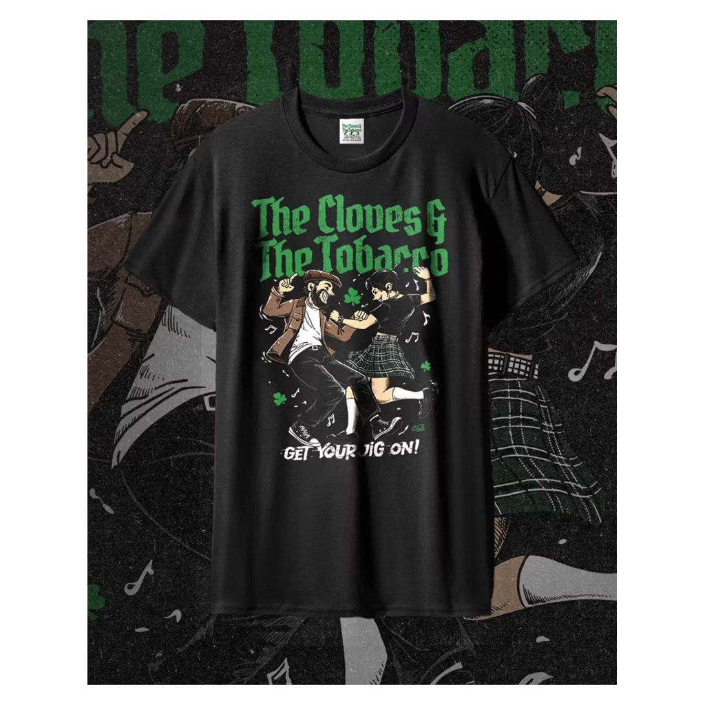 THE CLOVES & THE TOBACO | JIG ON THE CLOVES MERCH | KAOS MUSIK | KAOS BAND