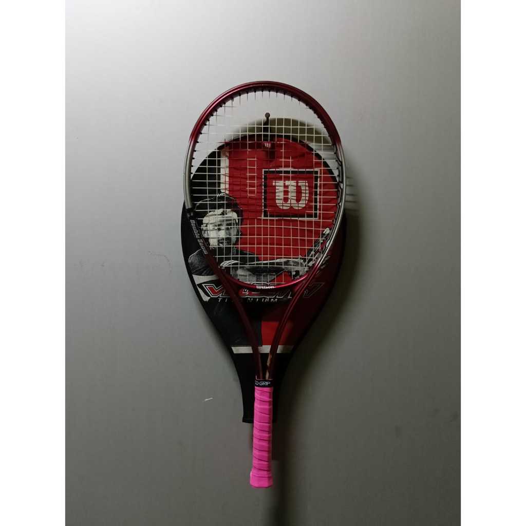 Raket Tenis Second Wilson Titanium Velocity Original