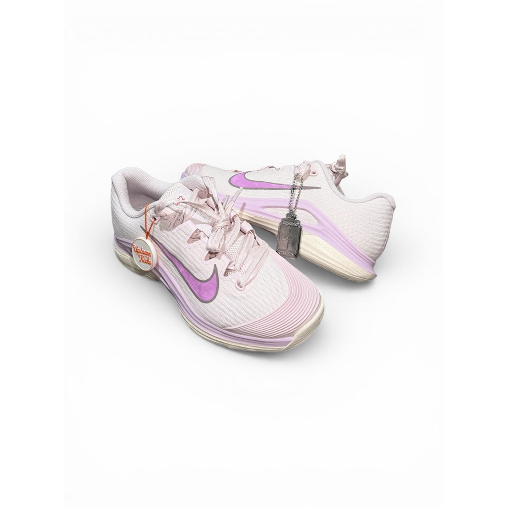 Nike Vapor 12 Hard Court Pearl Pink Light Magenta Women Tennis Shoes Sepatu Tenis Wanita HV1449-601 