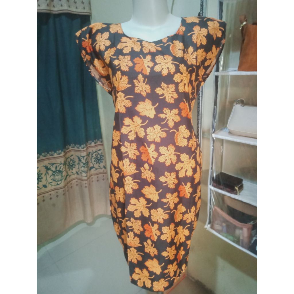 (New) Daster Midi Tanpa Lengan 03