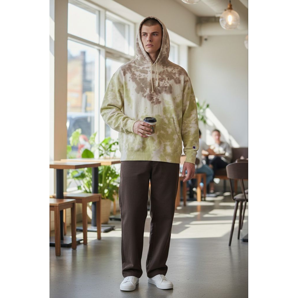 Hoodie Champion Tie Dye