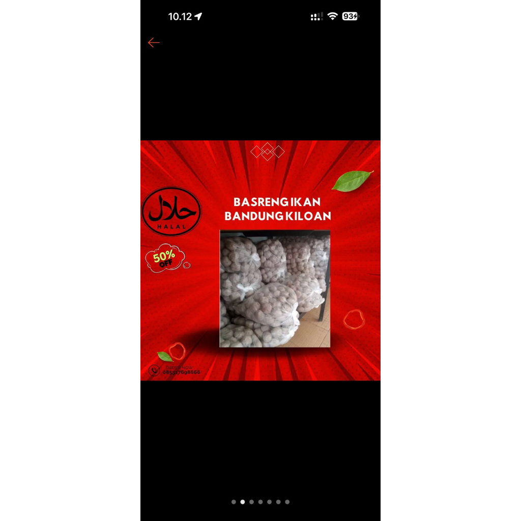 basreng mentah kiloan 1kg