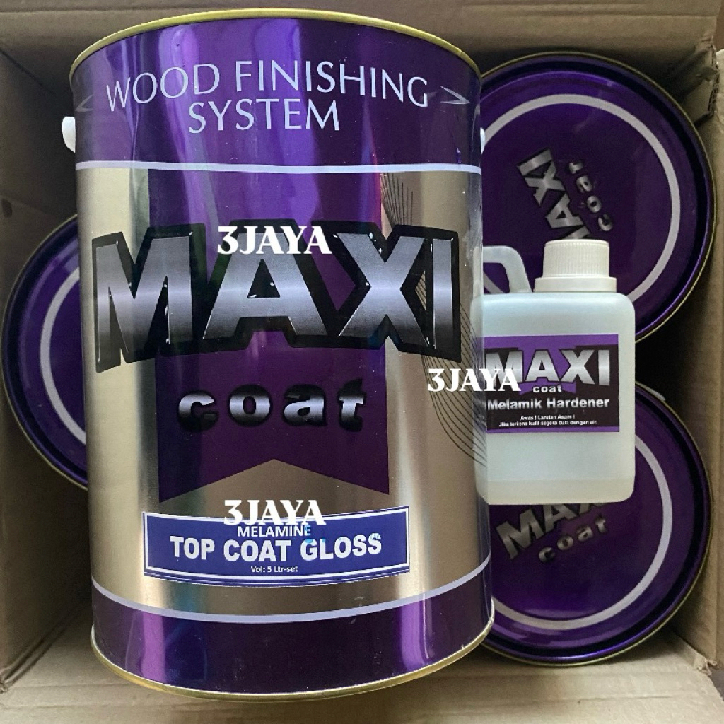 MAXI TOP COAT GLOSS /SANDING SEALER 5 LITER+ HARDENER MELAMINE