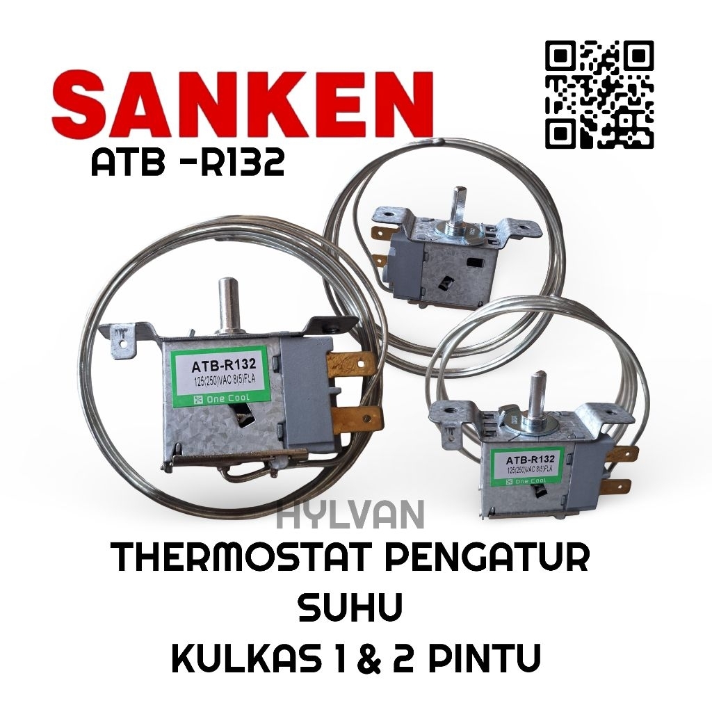 THERMOSTAT PENGATUR SUHU KULKAS 2 PINTU SANKEN