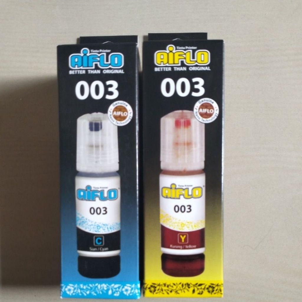 tinta aiflo 003 warna magenta,cyan, yellow