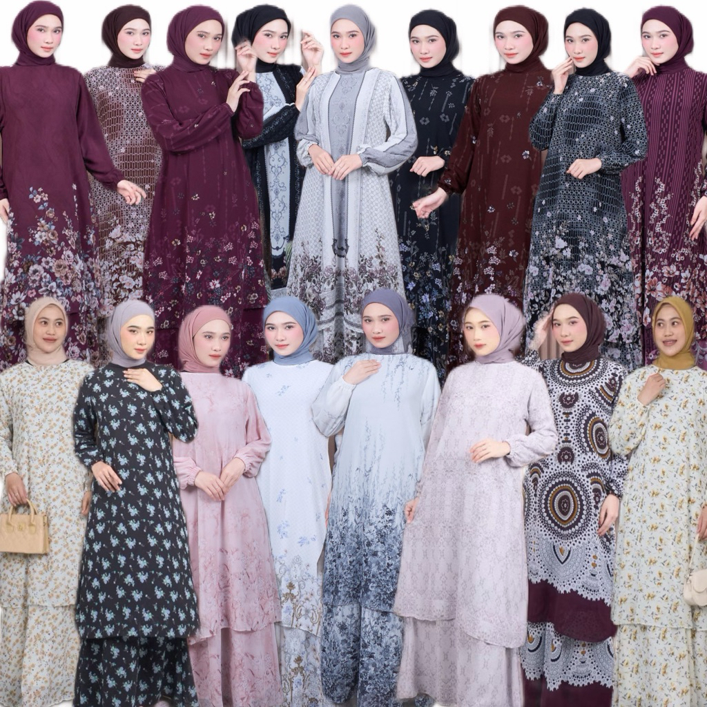 GAMIS MALAYSIA CERUTI MOTIF JUMBO XXXL PEKANBARU