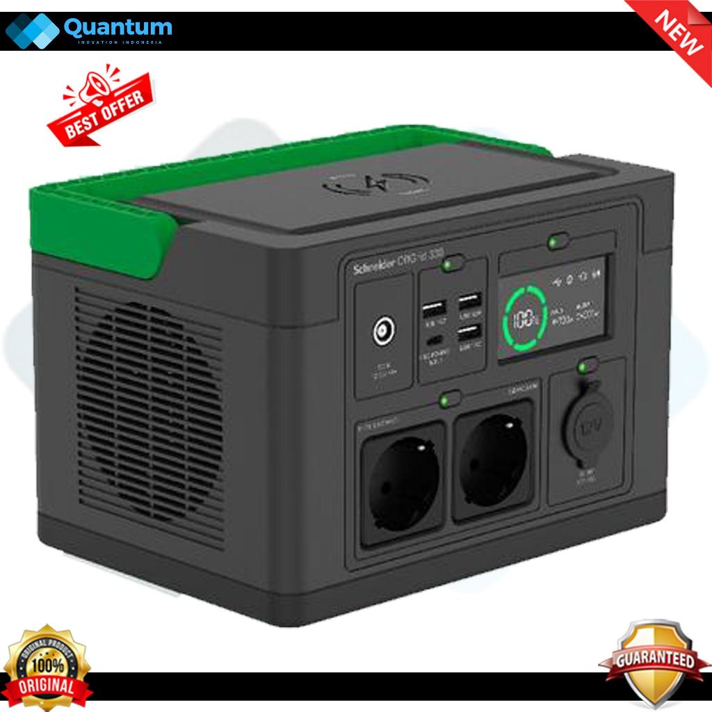 UPS | APC Schneider OffGrid Portable Power Station 330, Sinewave PPS330-GR | ORIGINAL | GARANSI RESM