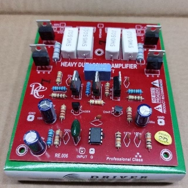 kit power amplifier 600w 600 watt driver