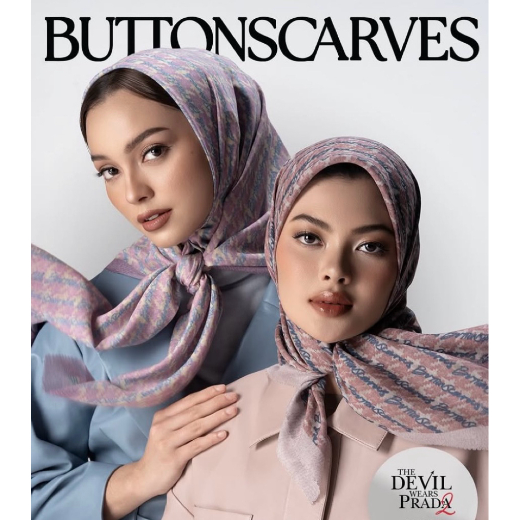 Buttonscarves New Series/ Parfume Colmar Buttonscarves / Promo Buttonscarves / Hijab Buttonscarves /
