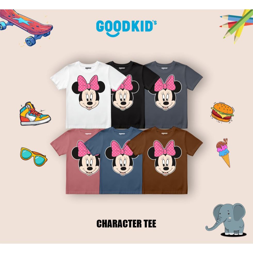 TSHIRT GOOD KIDS - MICKEY MOUSE 2 kaos anak pria dan perempuan kaos anak oversize kaos anak distro k