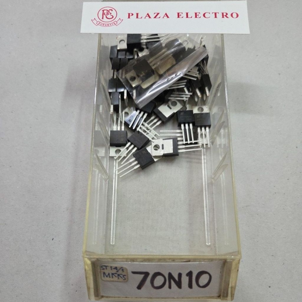 MOSFET MP 70N10 ASLI ORIGINAL IC TRANSISTOR 70N 10 KUALITAS BAIK