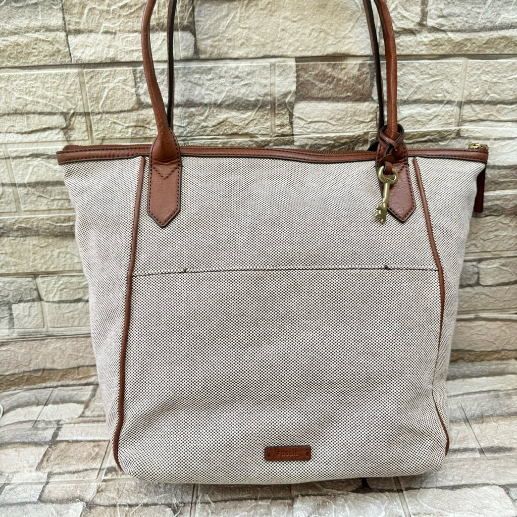 640# NET-Preloved Fossil Tote Fiona Brown