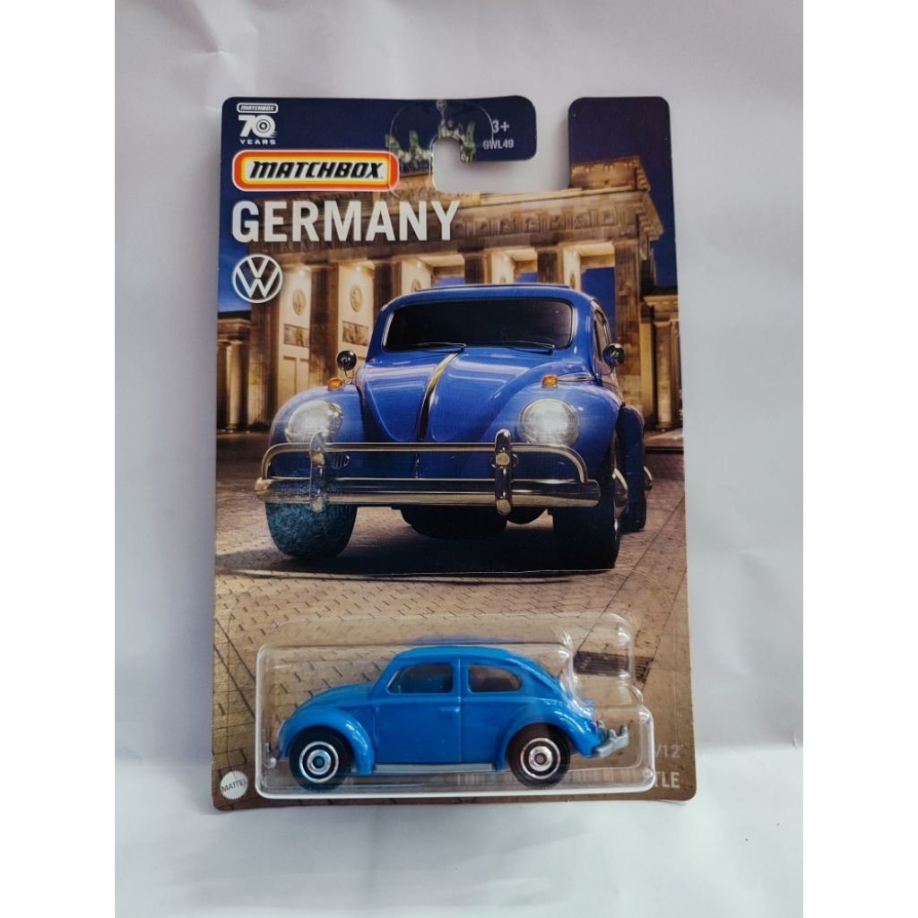 Matchbox Volkswagen Beetle Biru