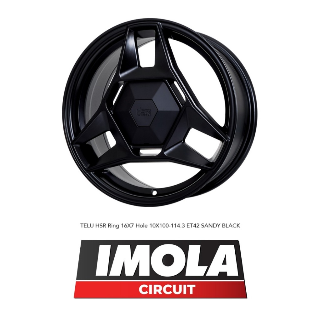 Velg Mobil ring 16 Elegan HSR Telu buat Ertiga lobang Baut 5