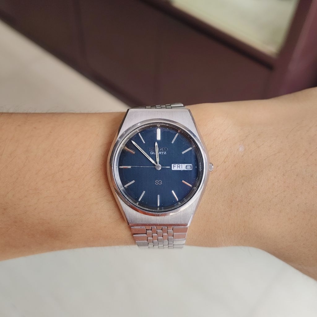Jam Tangan Pria Preloved Seiko Vintage Baterai Original